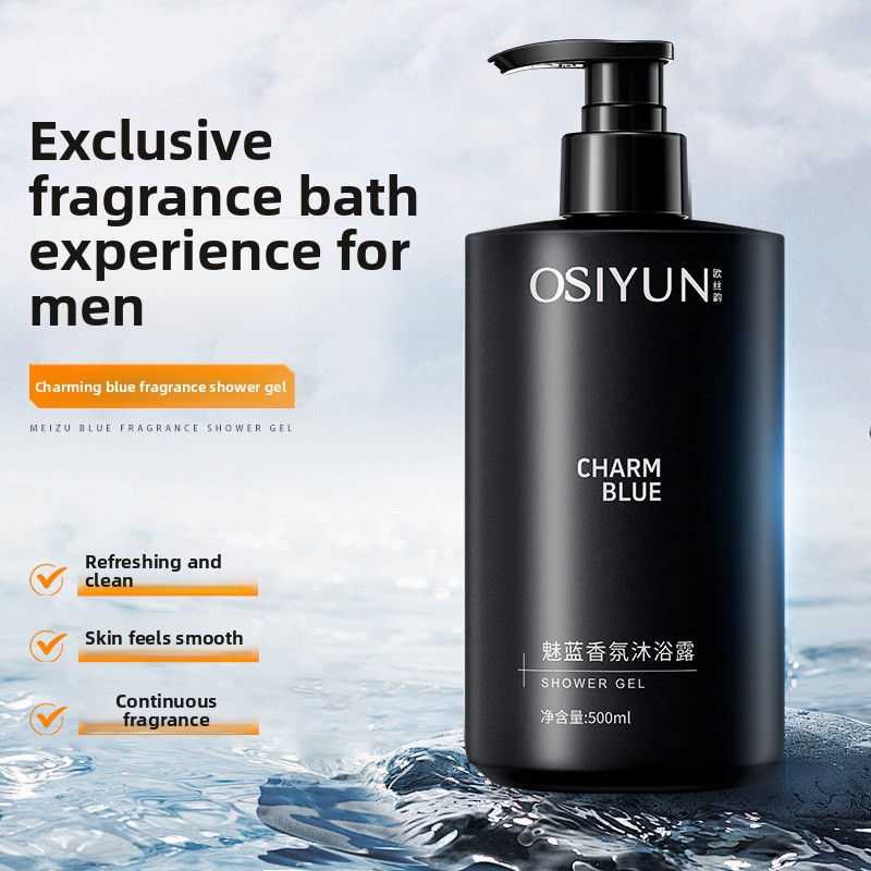 Perfume Fragrance Types For Men - Gel doccia profumato blu per uomo,