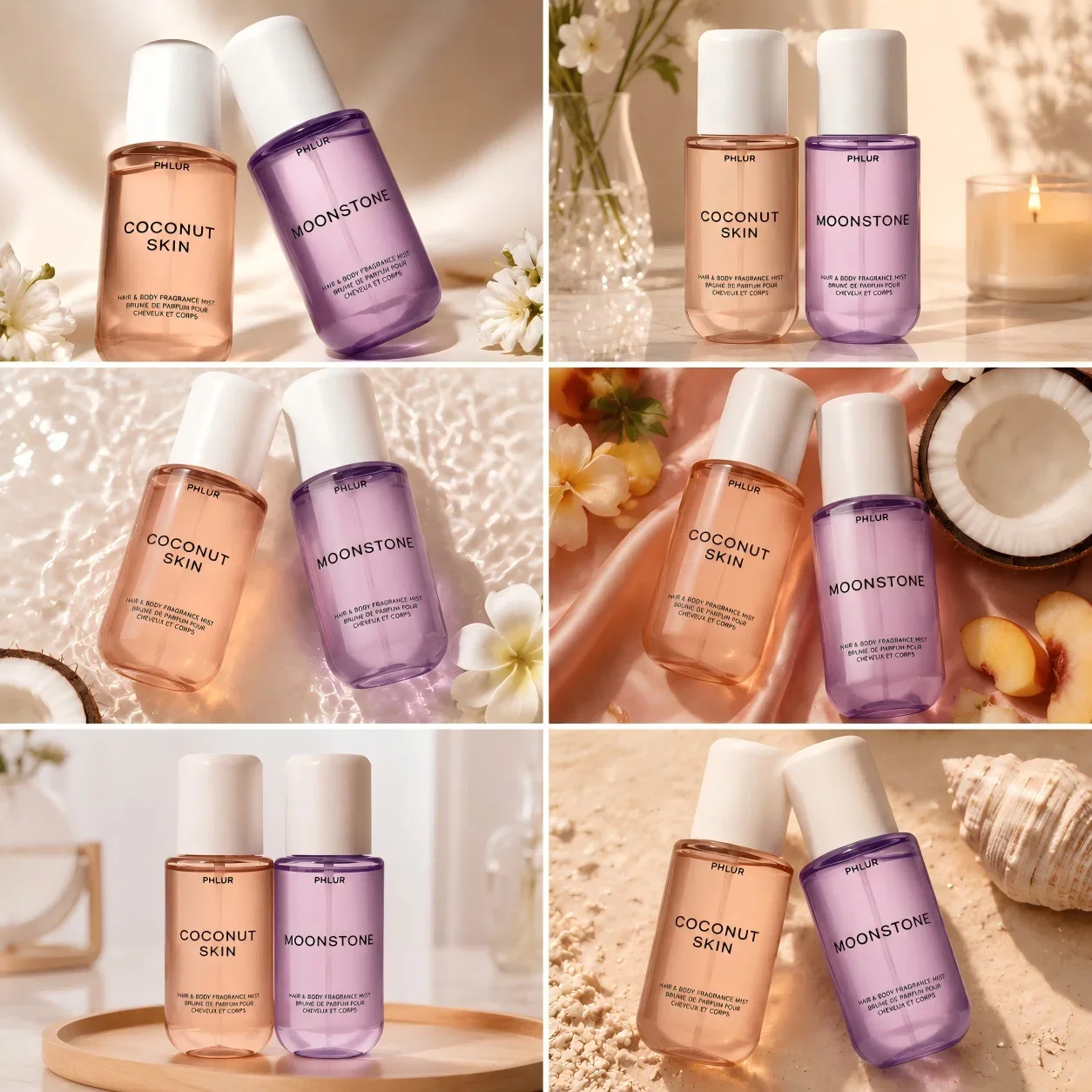 Fragrance Perfume Spray - PHLUR Set di Fragranze per Corpo
