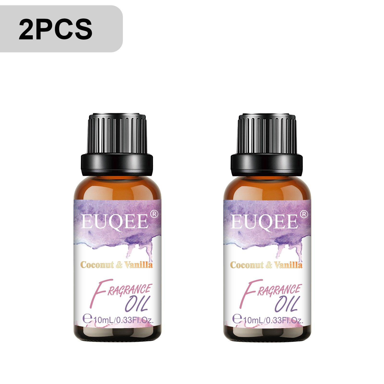 Musk White Oil - EUQEE Set di 2 Bottiglie da