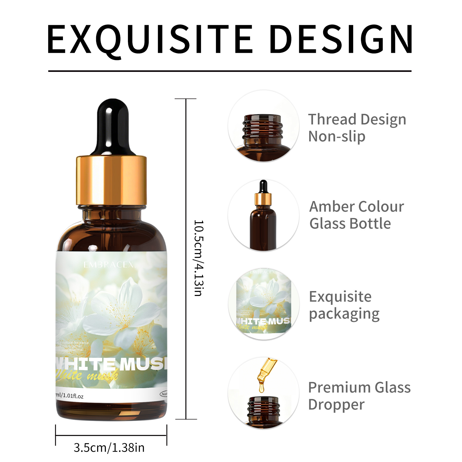 Olio essenziale di muschio bia - Musk White Oil recensione e prezzo
